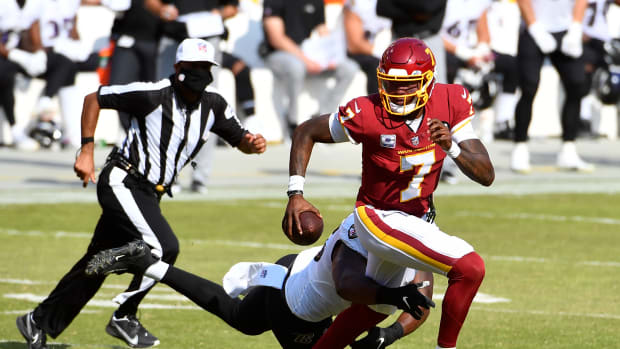 Dwayne Haskins vs. Ravens